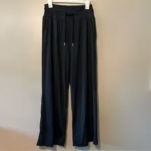 Halara  Women’s Black Stretch Medium Drawstring Jogging Lounge Pants Comfort